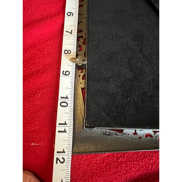 Sheffield Home metal enamel picture frame Victorian style ornate vintage 8x10 - Picture 4 of 6